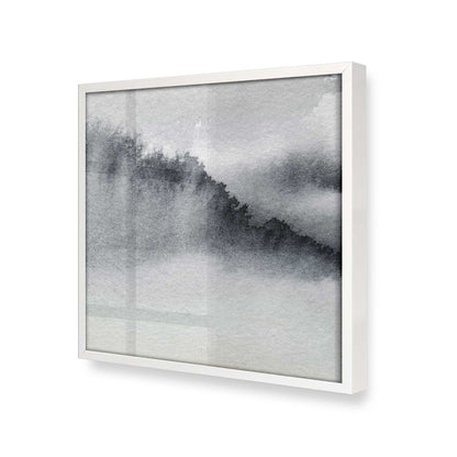 [Color:Opaque White], Picture of art in a Opaque White frame at an angle