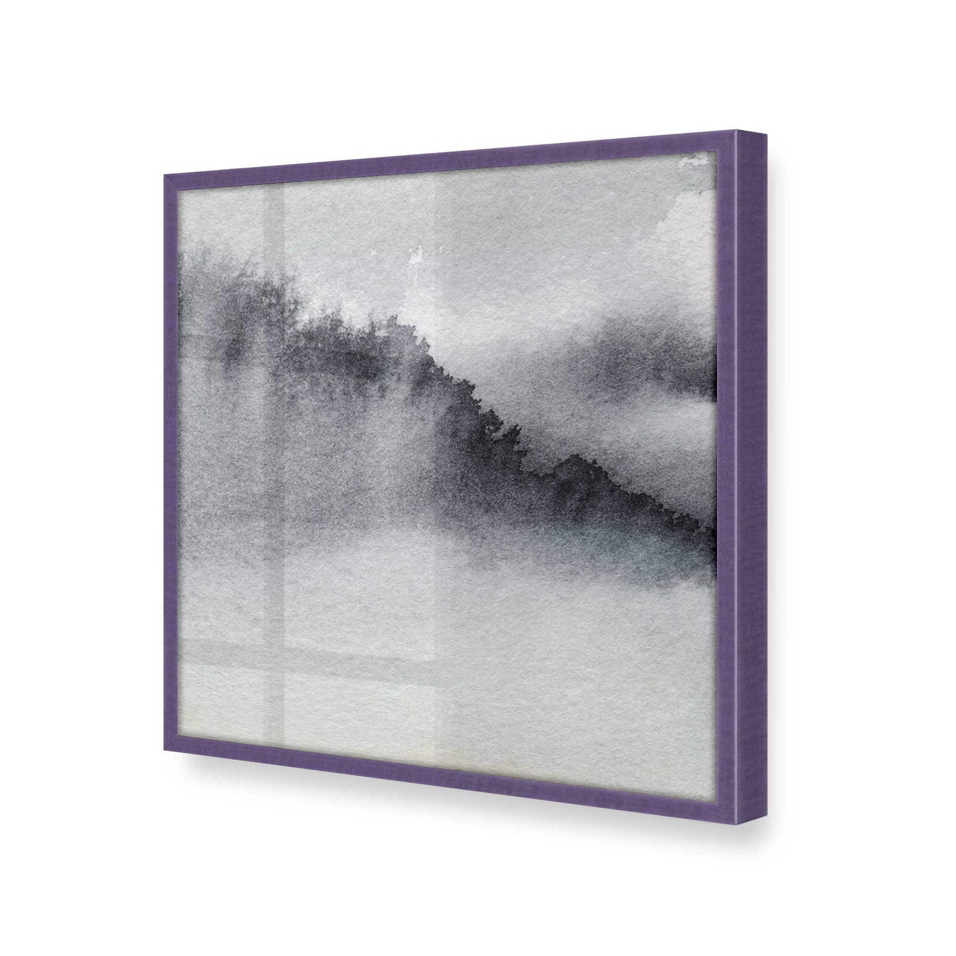 [Color:Purple Iris], Picture of art in a Purple Iris frame at an angle