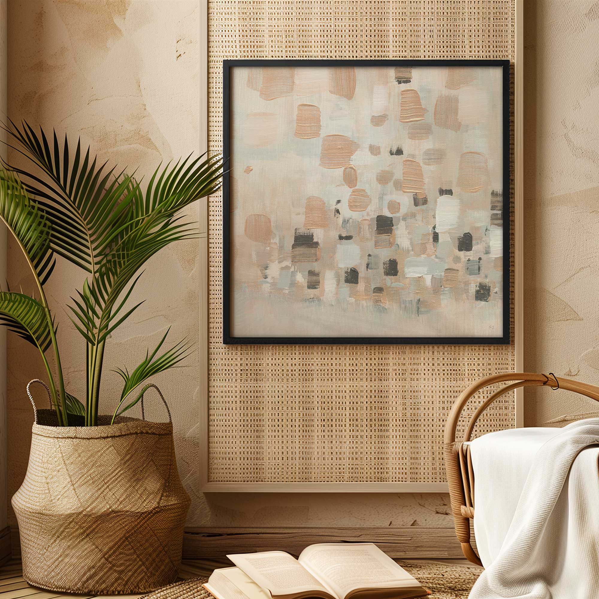 Earthen Harmony Framed Print