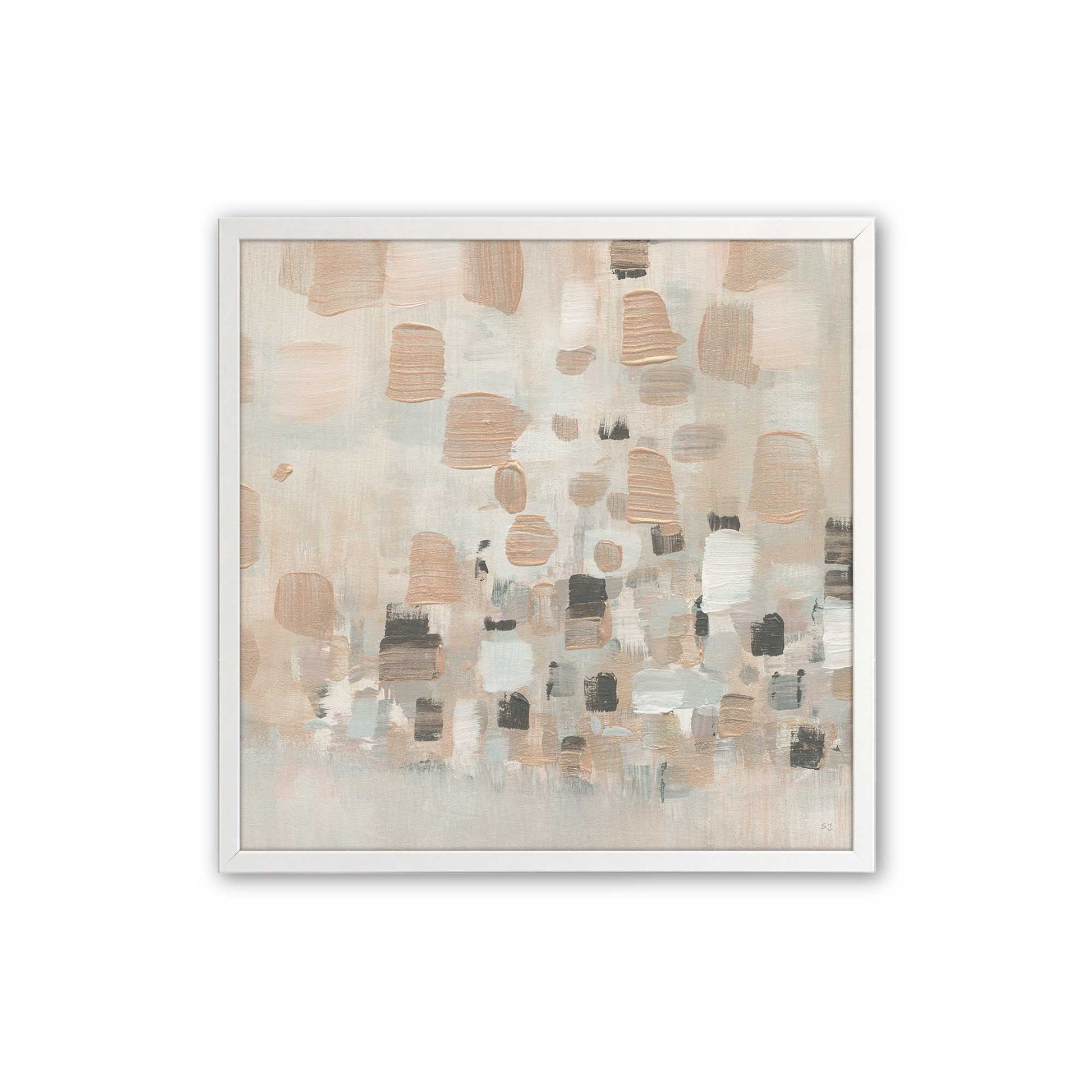 [Color:Opaque White], Picture of art in a Opaque White frame