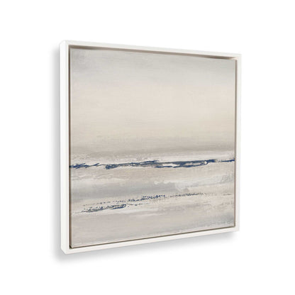 [Color:Opaque White], Picture of art in a White frame at an angle