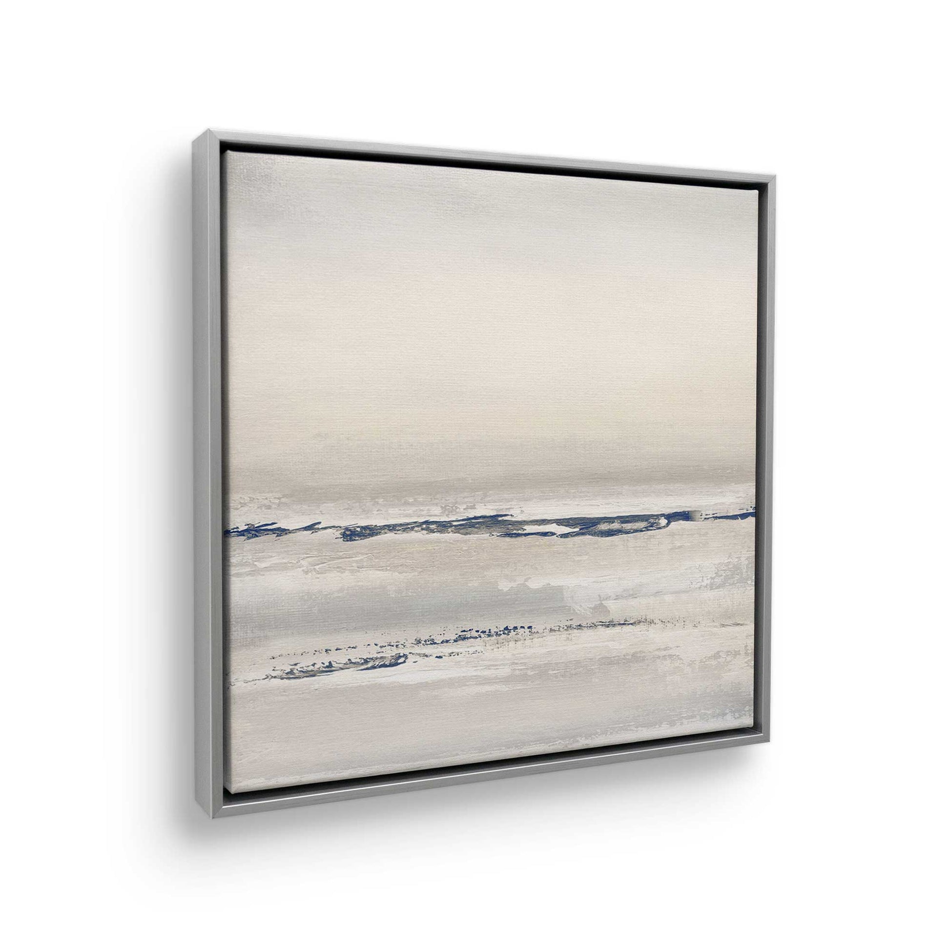 [Color:Polished Chrome], Picture of art in a Polished Chrome frame at an angle