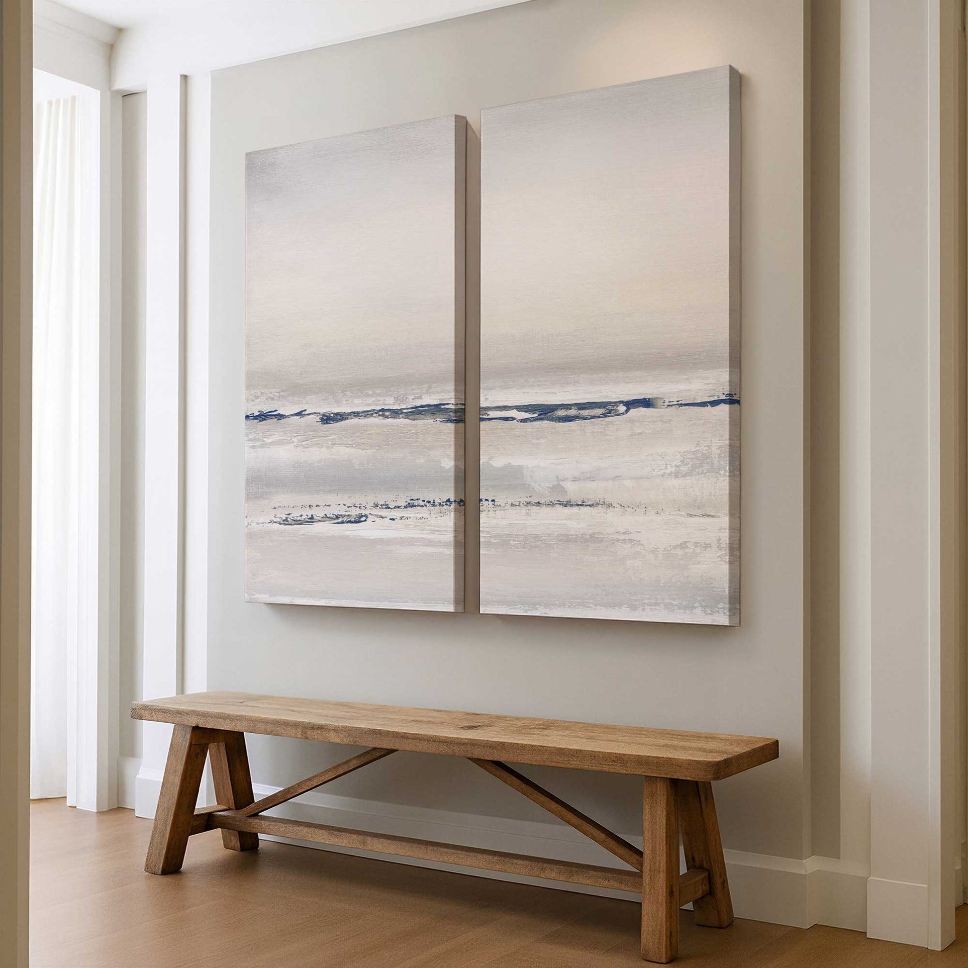 [Color:Stretched Canvas], Picture of art in a room