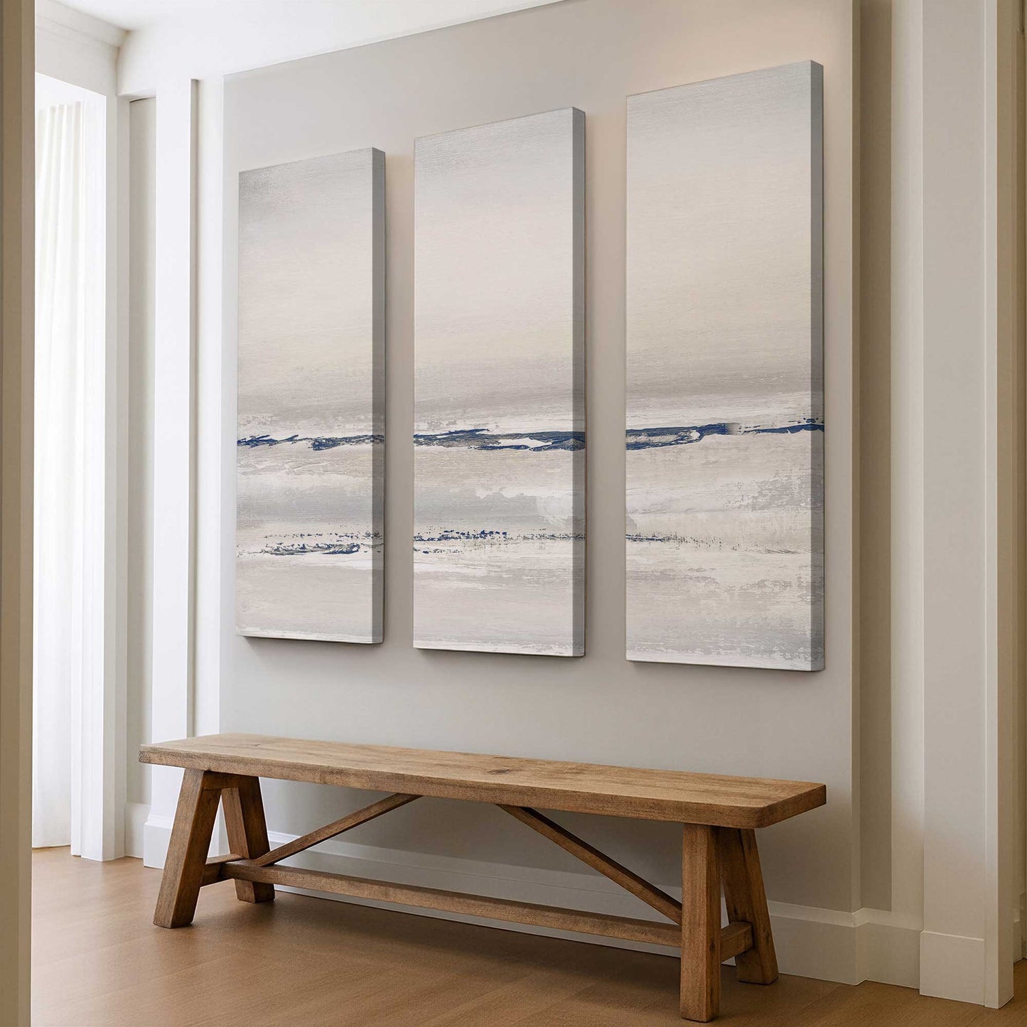 [Color:Stretched Canvas], Picture of art in a room