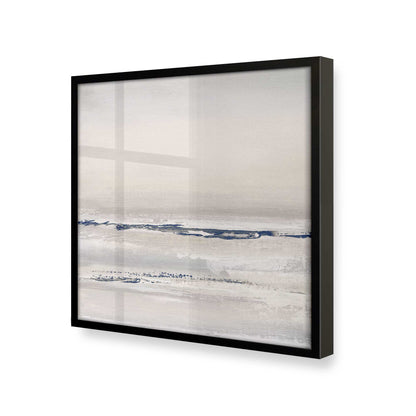 [Color:Satin Black], Picture of art in a Satin Black frame at an angle