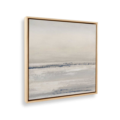 [Color:American Maple], Picture of art in a American Maple frame at an angle