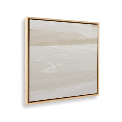 [Color:American Maple], Picture of art in a American Maple frame at an angle