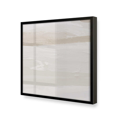 [Color:Satin Black], Picture of art in a Satin Black frame at an angle