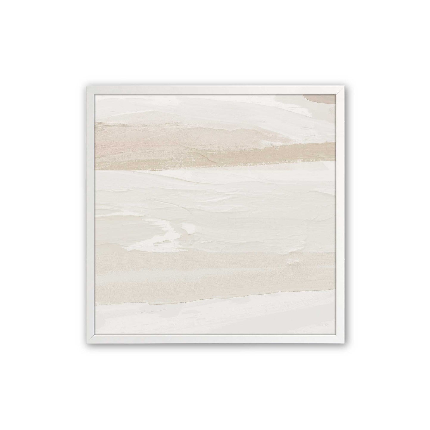 [Color:Opaque White], Picture of art in a Opaque White frame