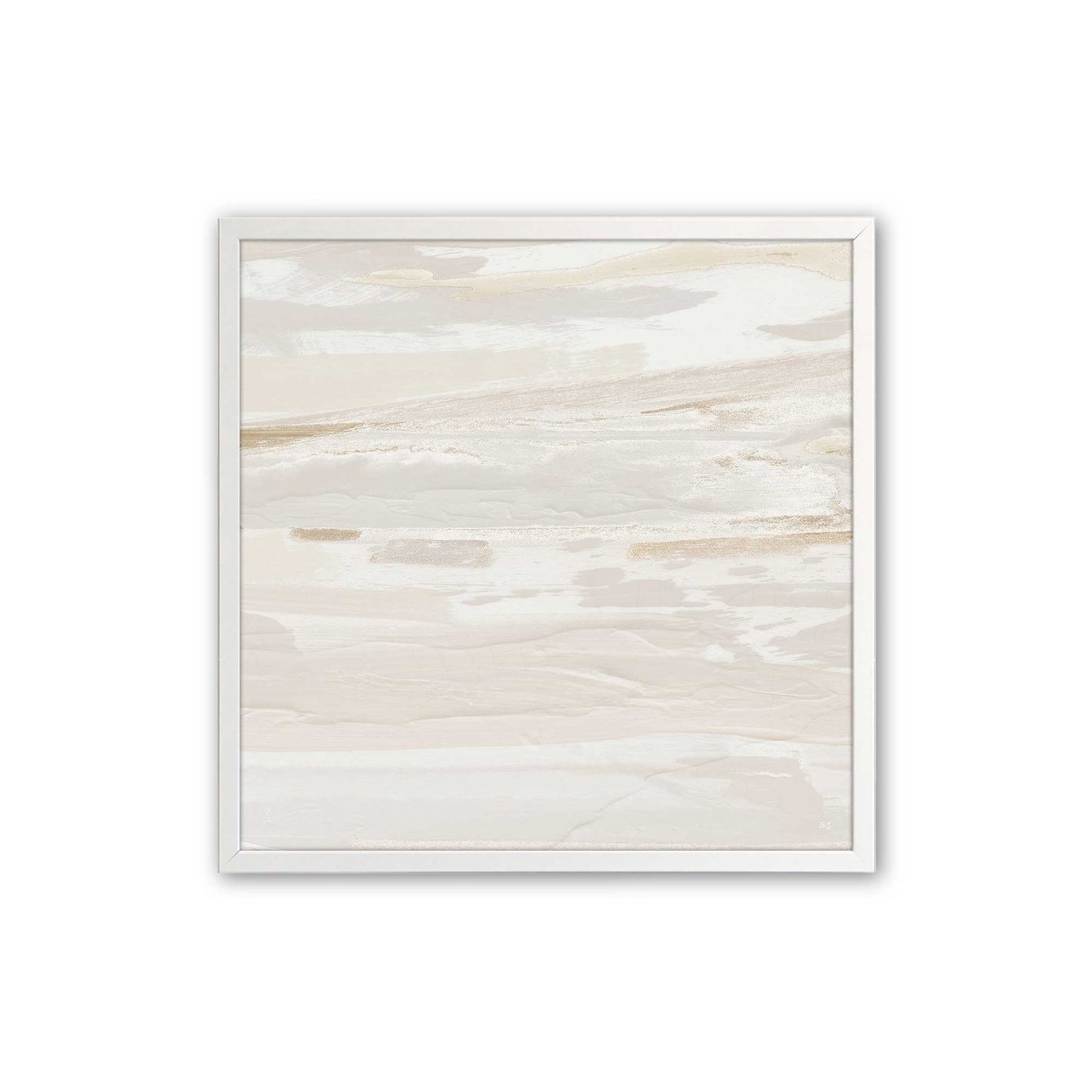 [Color:Opaque White], Picture of art in a Opaque White frame