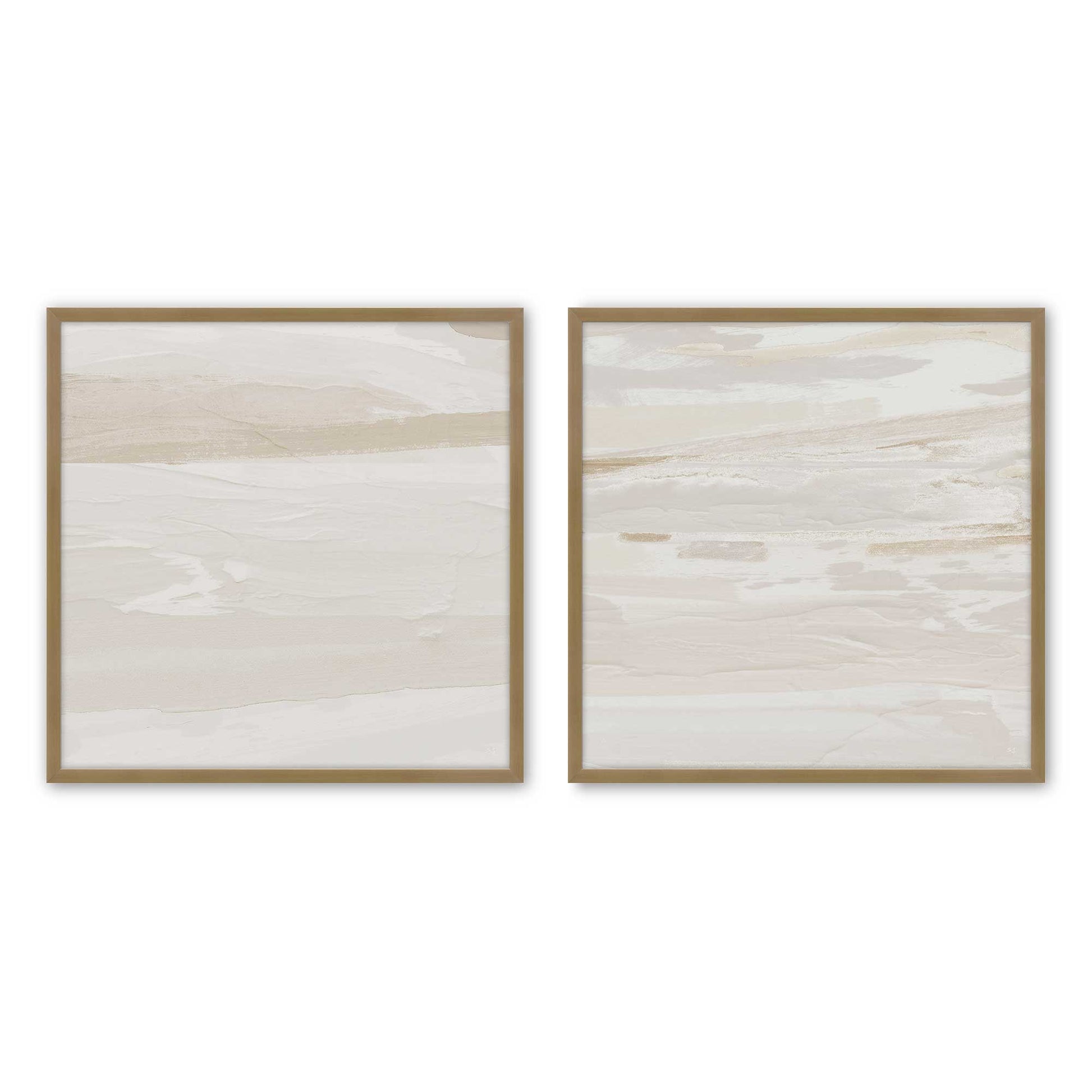 [Color:Brushed Gold], Picture of art in a Brushed Gold frame