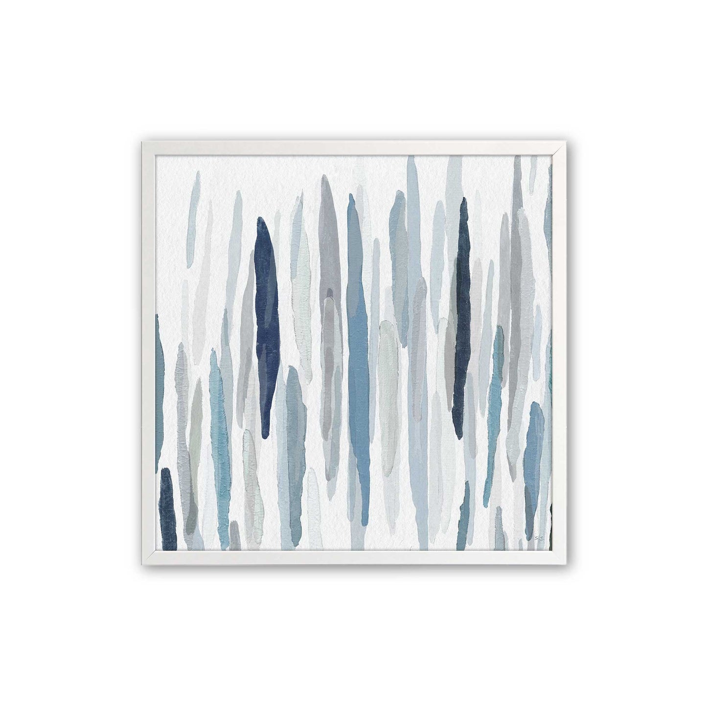 [Color:Opaque White], Picture of art in a Opaque White frame