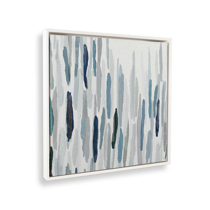 [Color:Opaque White], Picture of art in a White frame at an angle