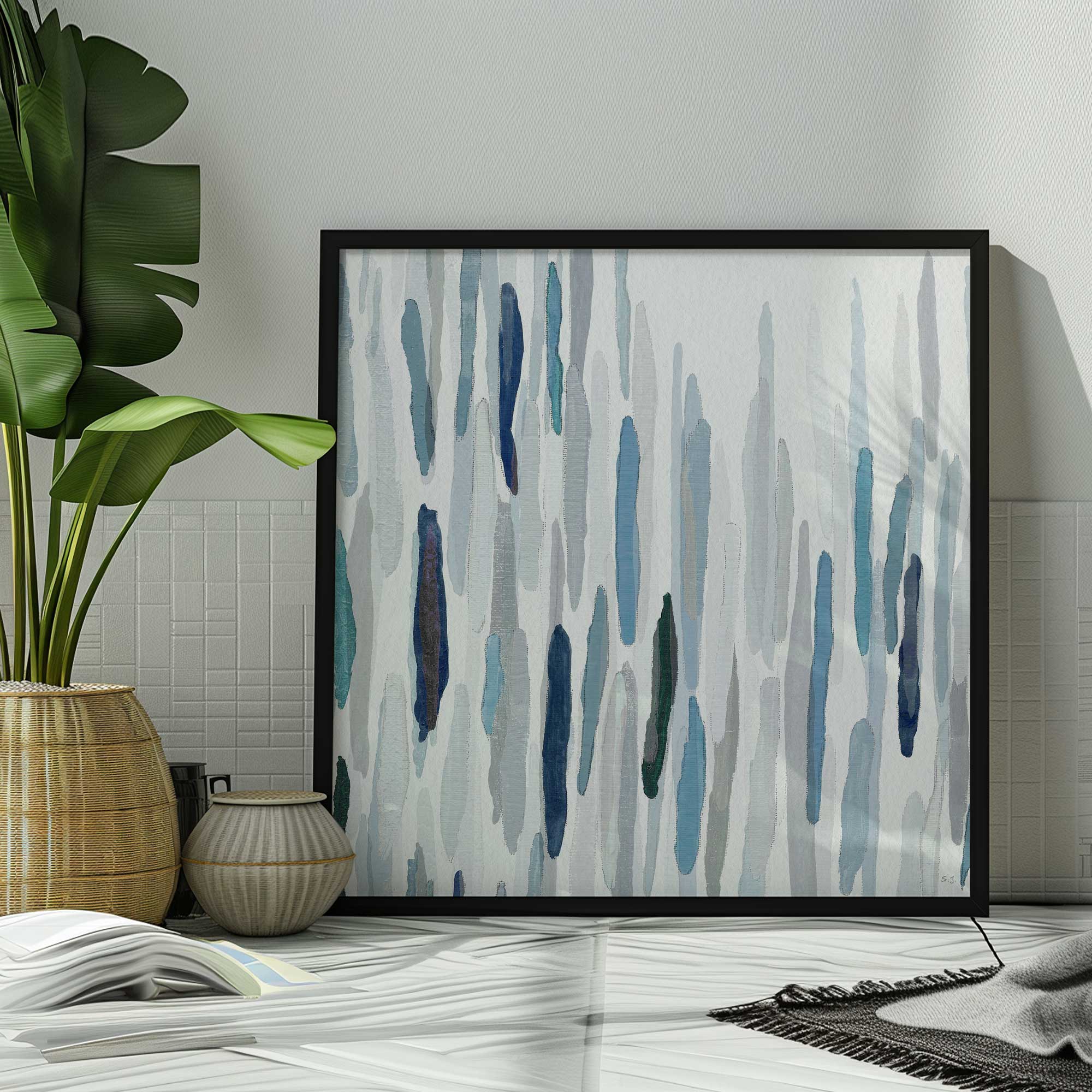 Rhythmic Blues v2 Print – Frametolia.