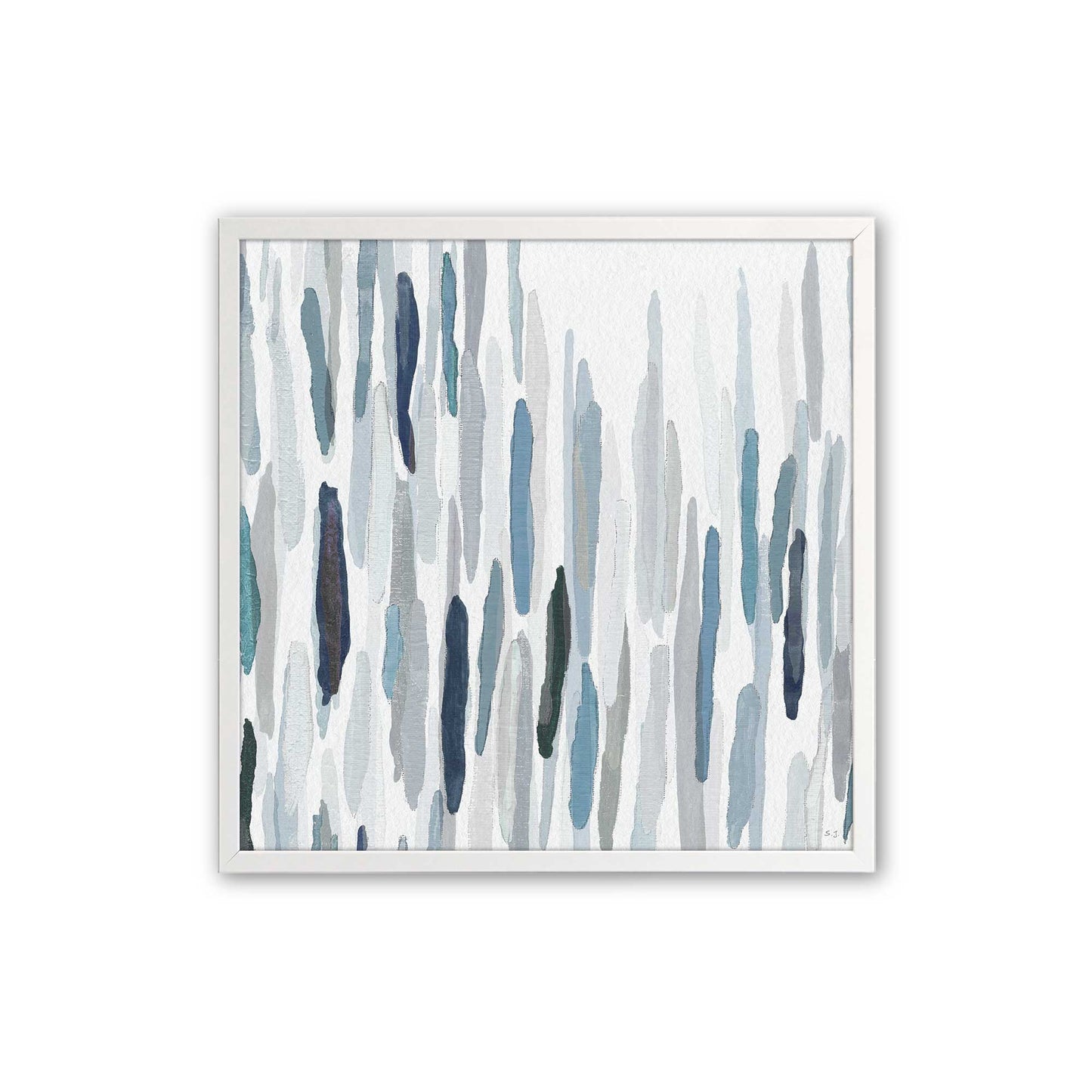 [Color:Opaque White], Picture of art in a Opaque White frame