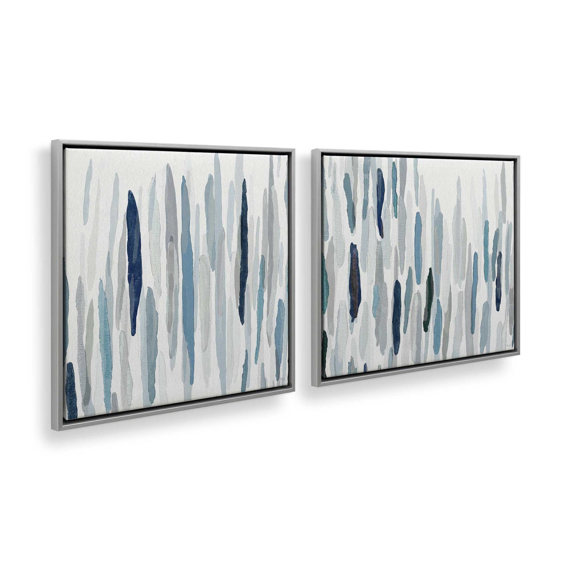 [Color:Polished Chrome], Picture of art in a Polished Chrome frame at an angle