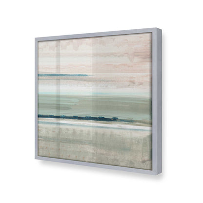 [Color:Polished Chrome], Picture of art in a Polished Chrome frame at an angle