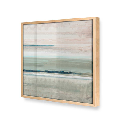 [Color:Raw Maple], Picture of art in a Raw Maple frame at an angle