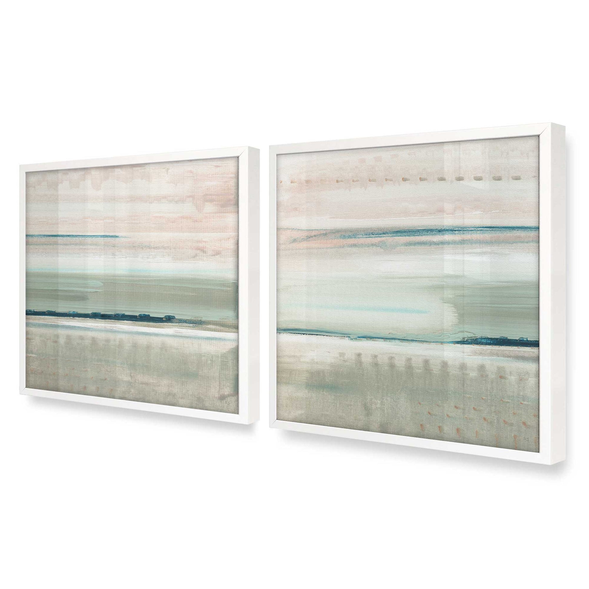 [Color:Opaque White], Picture of art in a Opaque White frame