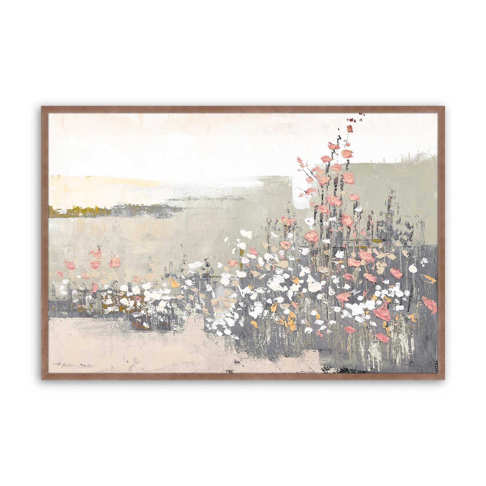 [Color:Powder Rose], Picture of art in a Powder Rose frame