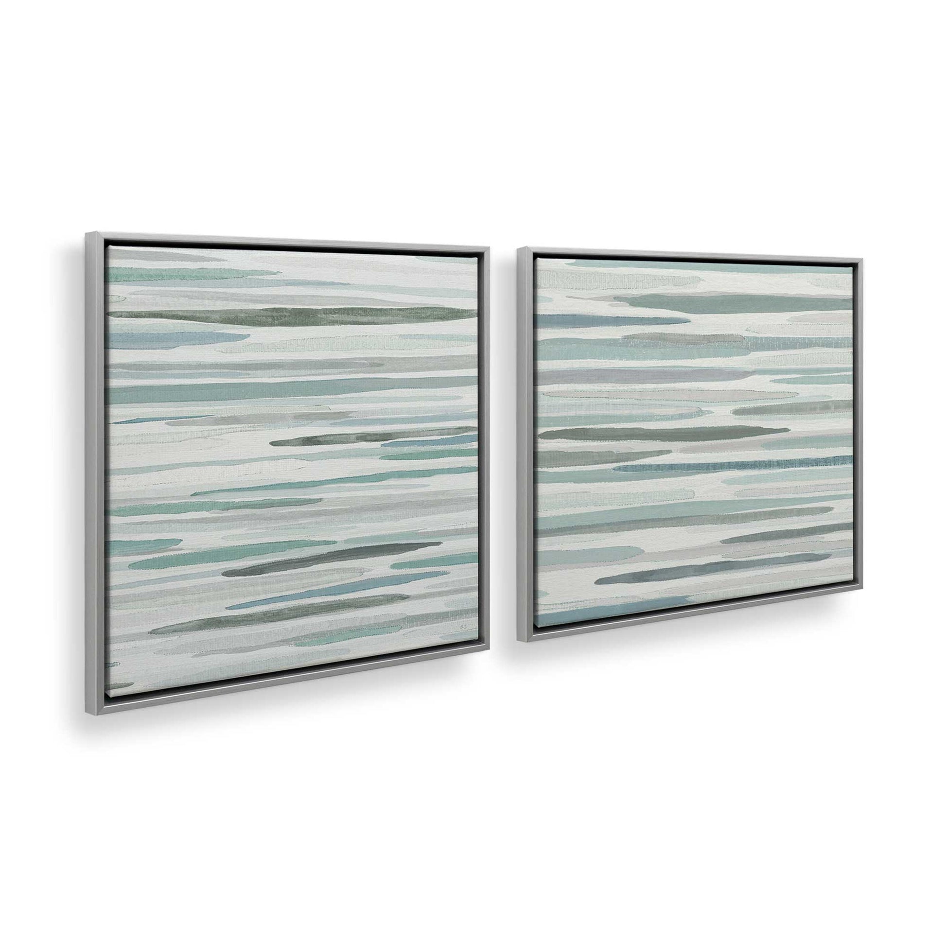 [Color:Polished Chrome], Picture of art in a Polished Chrome frame at an angle