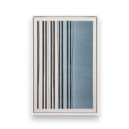 [Color:Opaque White], Picture of art in a White frame