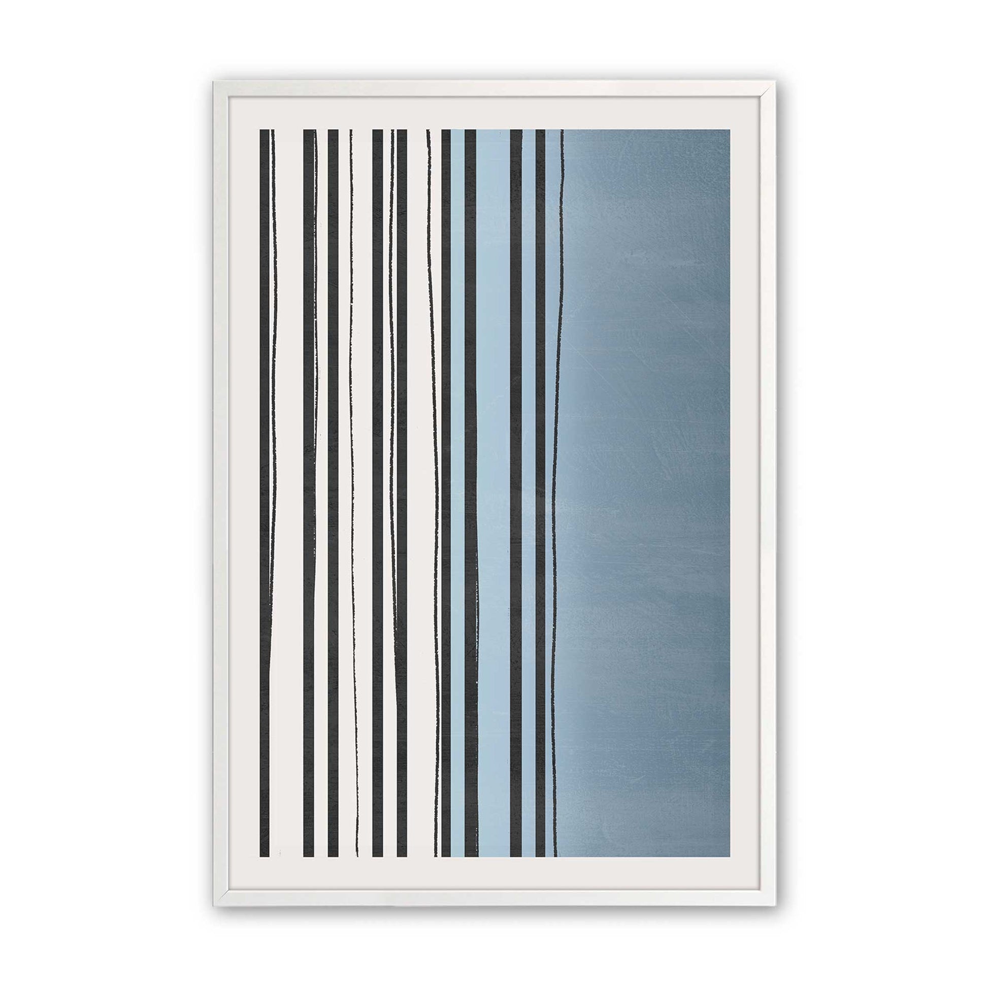 [Color:Opaque White], Picture of art in a Opaque White frame