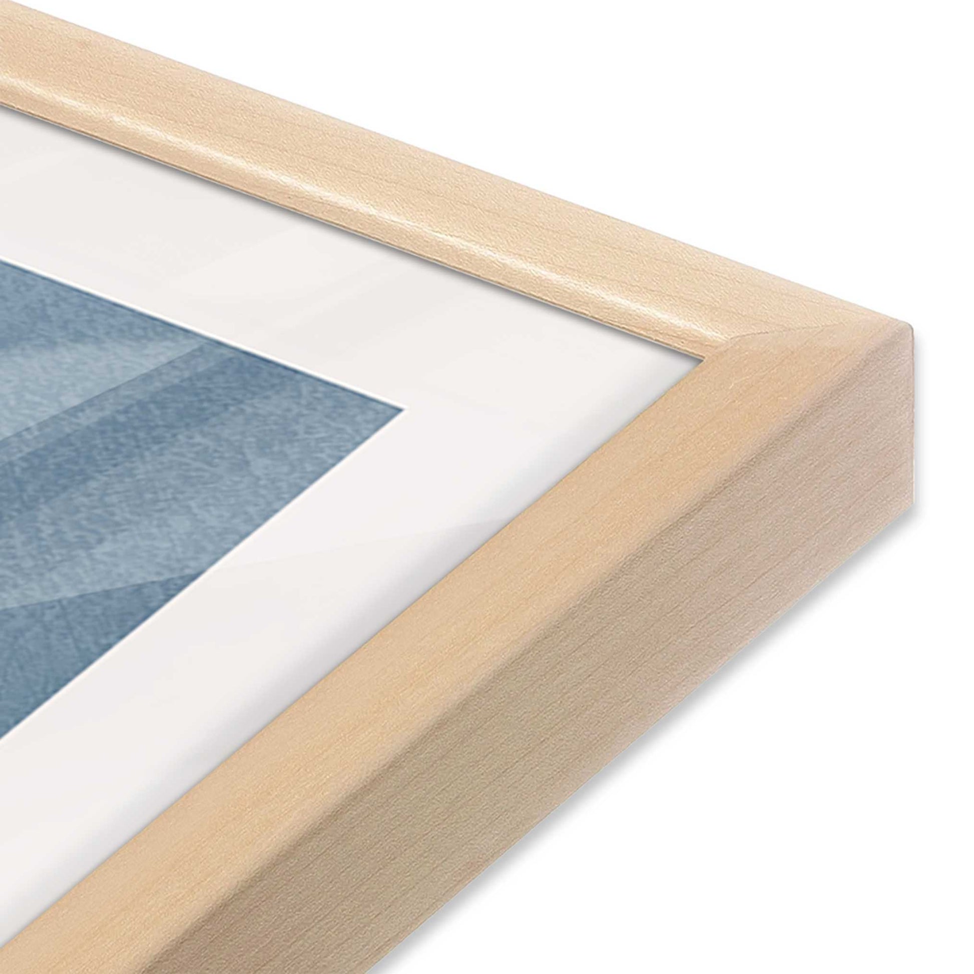 [Color:Raw Maple], Picture of art in a Raw Maple frame of the corner