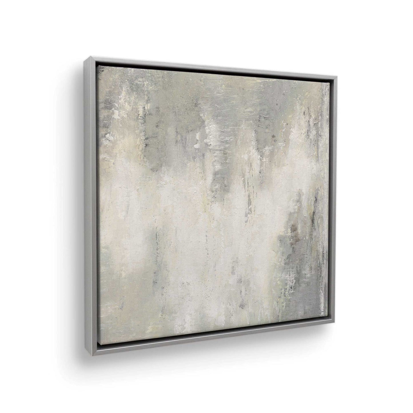 [Color:Polished Chrome], Picture of art in a Polished Chrome frame at an angle