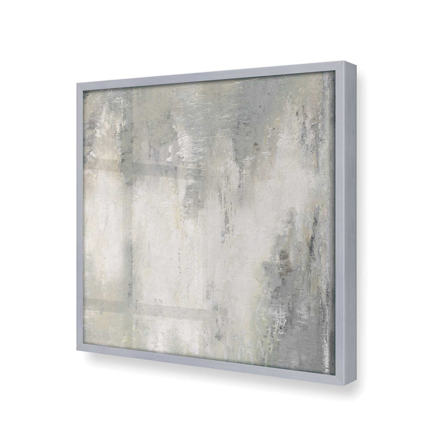 [Color:Polished Chrome], Picture of art in a Polished Chrome frame at an angle