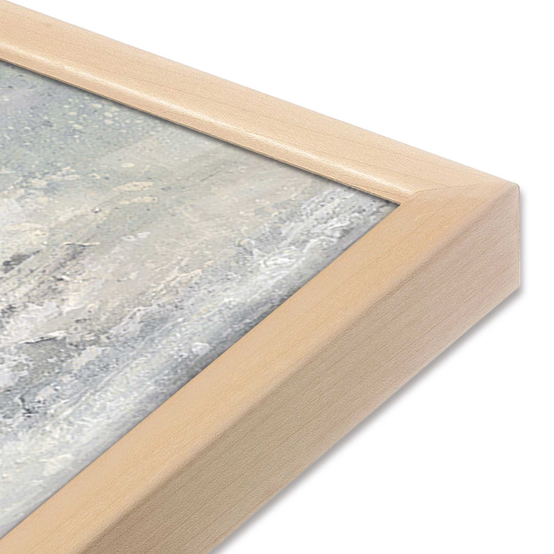 [Color:Raw Maple], Picture of art in a Raw Maple frame of the corner