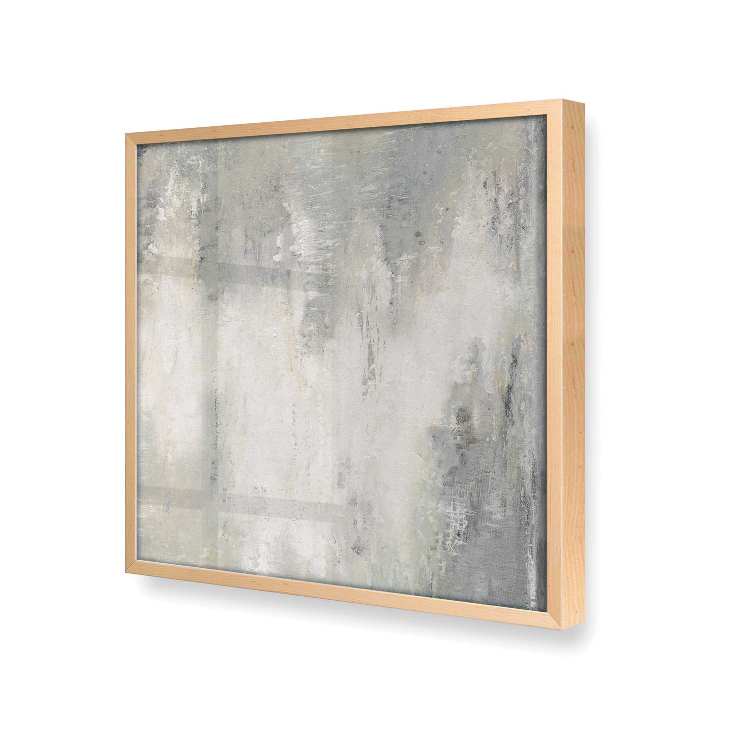 [Color:Raw Maple], Picture of art in a Raw Maple frame at an angle