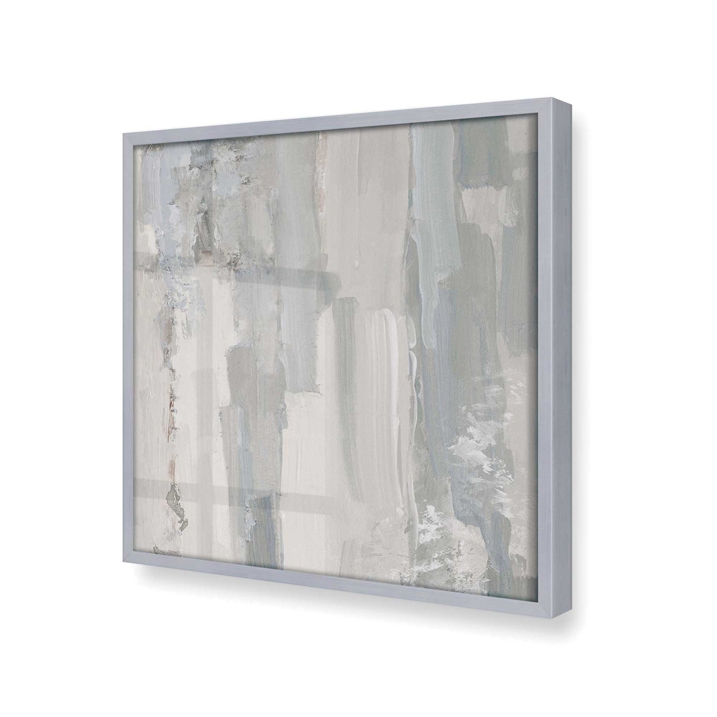 [Color:Polished Chrome], Picture of art in a Polished Chrome frame at an angle