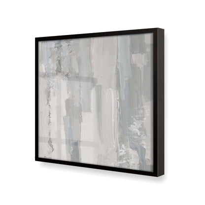 [Color:Satin Black], Picture of art in a Satin Black frame at an angle