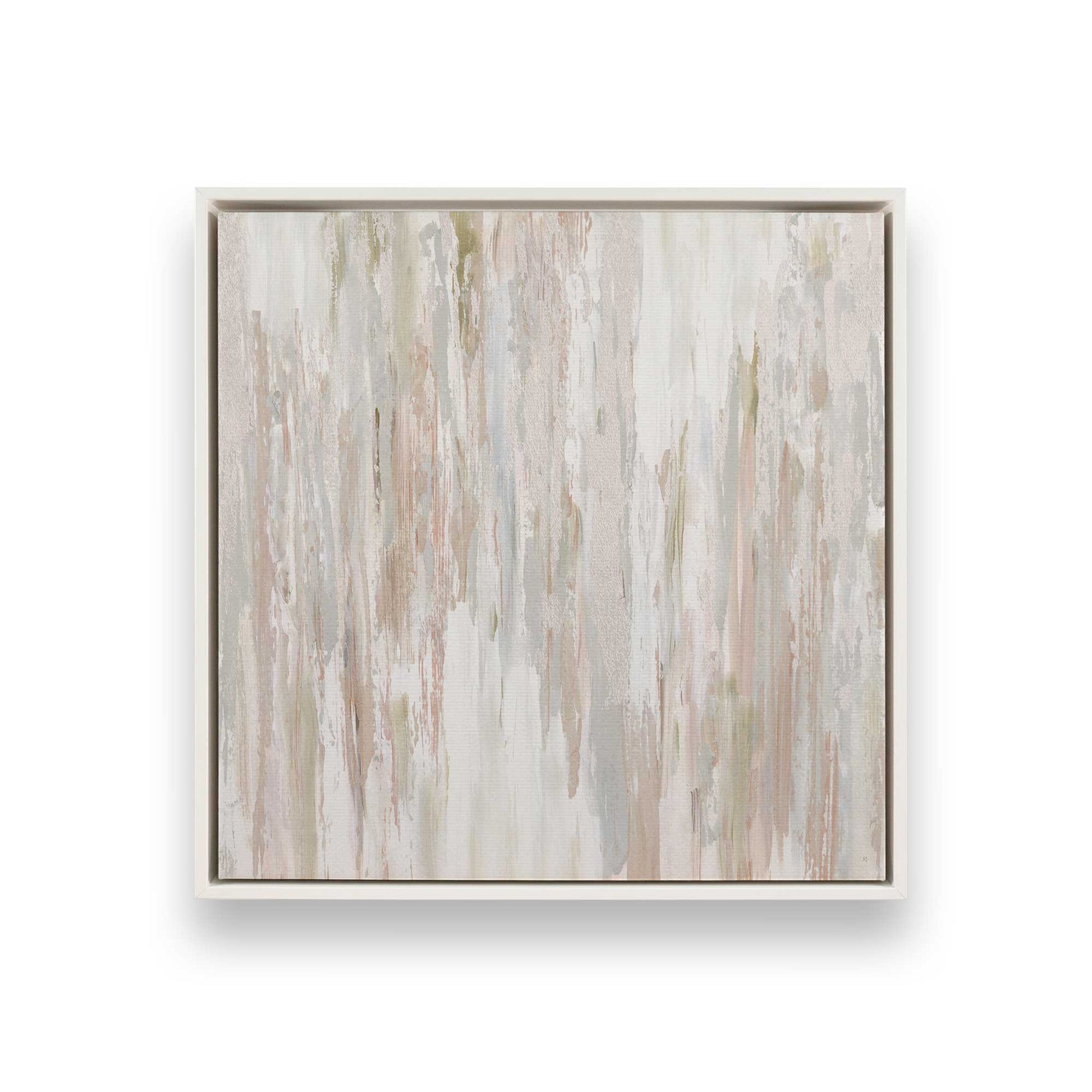 [Color:Opaque White], Picture of art in a White frame