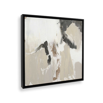 [Color:Satin Black], Picture of art in a Satin Black frame at an angle