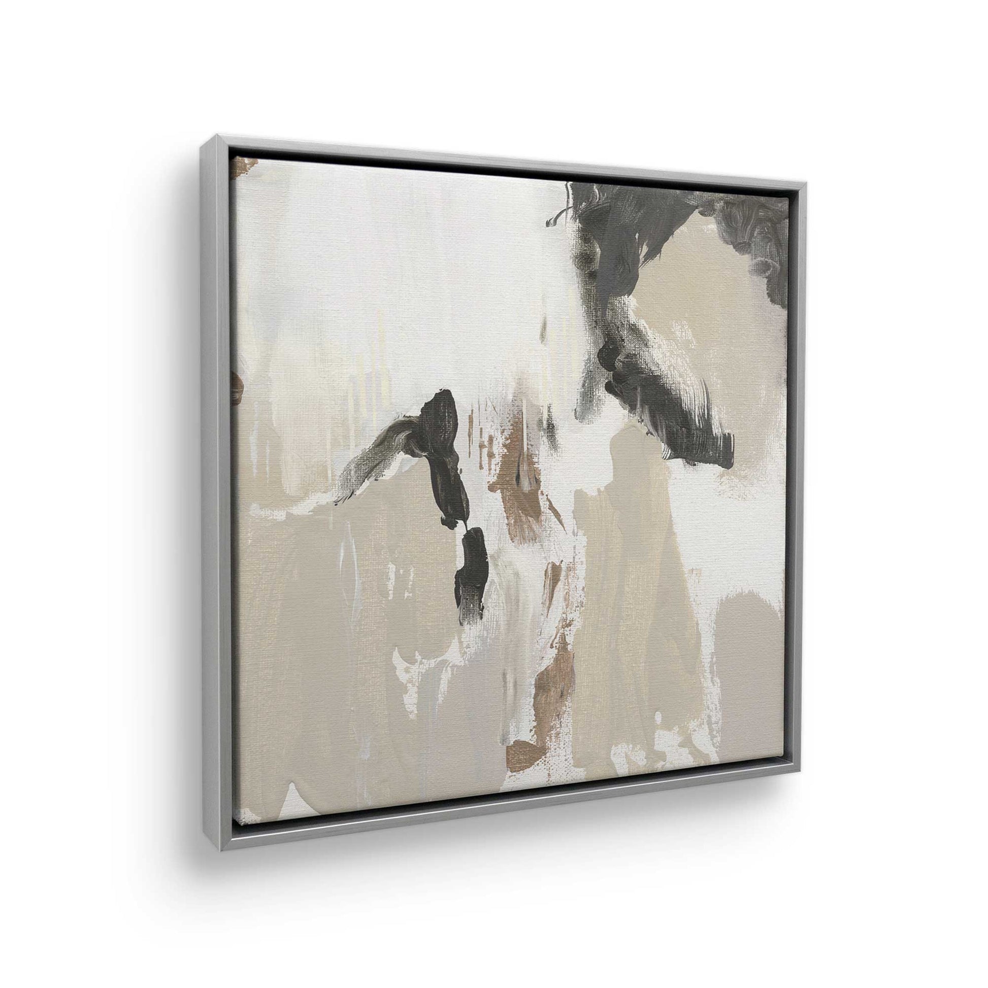 [Color:Polished Chrome], Picture of art in a Polished Chrome frame at an angle