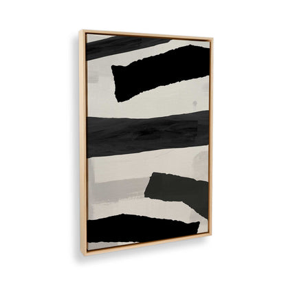 [Color:American Maple], Picture of art in a American Maple frame at an angle