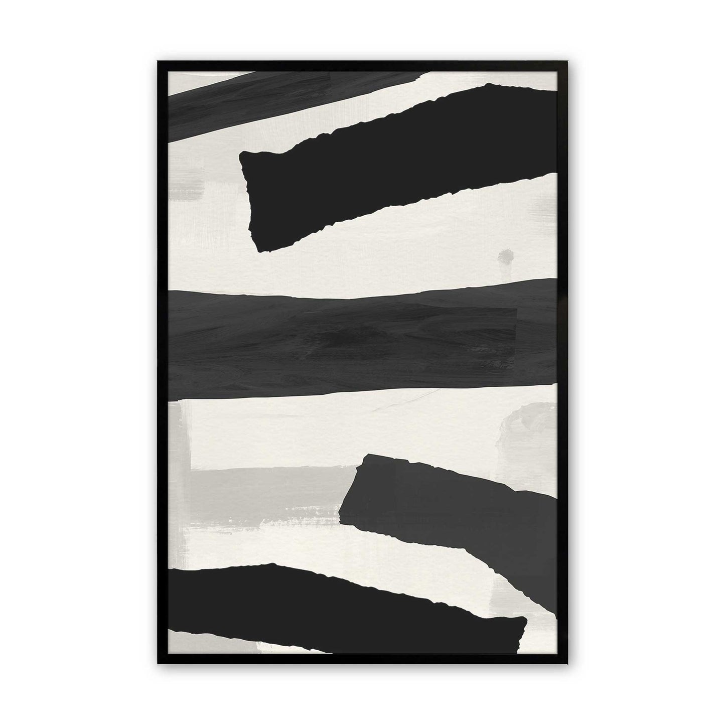 [Color:Satin Black], Picture of art in a Satin Black frame