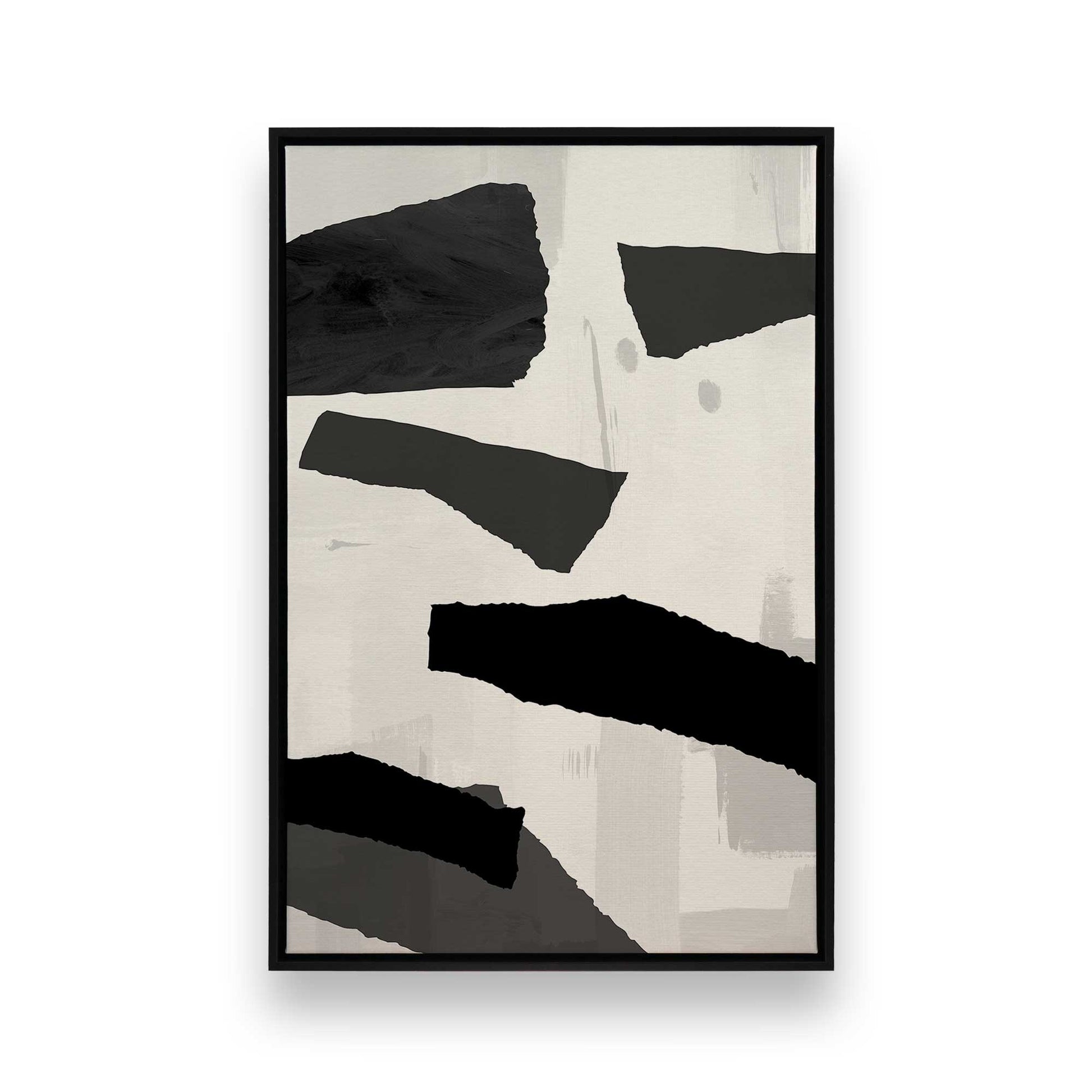 [Color:Satin Black], Picture of art in a Satin Black frame