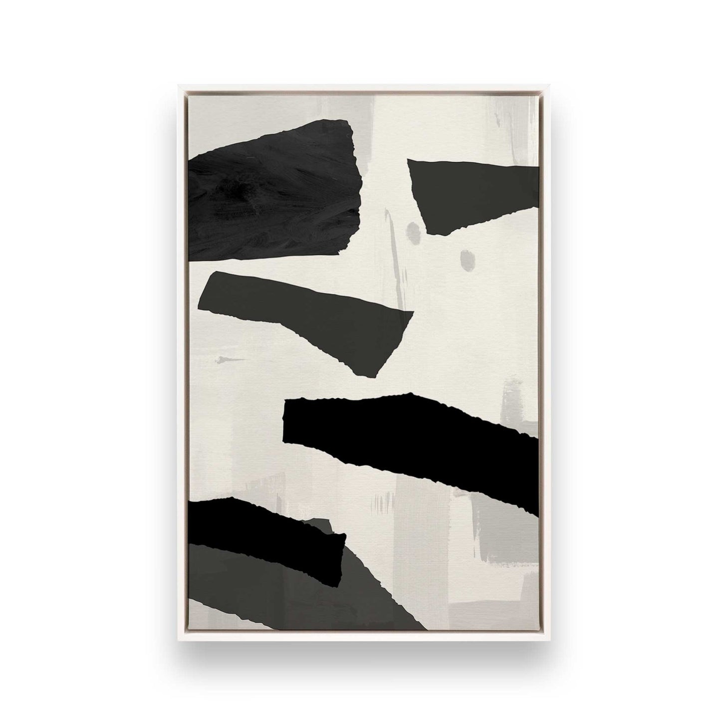 [Color:Opaque White], Picture of art in a White frame