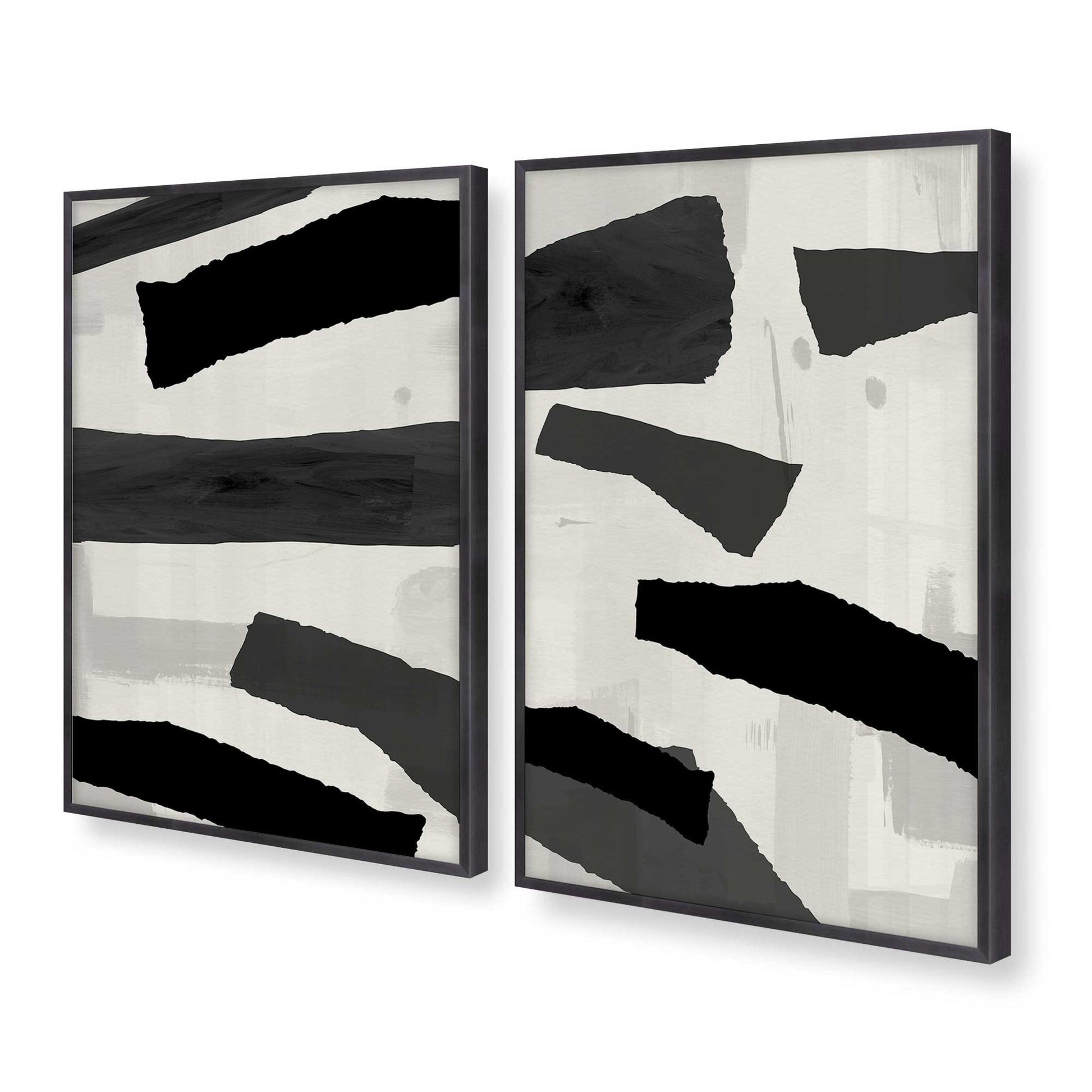 [Color:Satin Black], Picture of art in a Satin Black frame