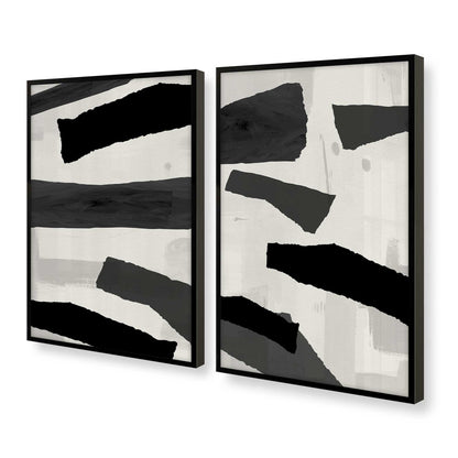 [Color:Satin Black], Picture of art in a Satin Black frame