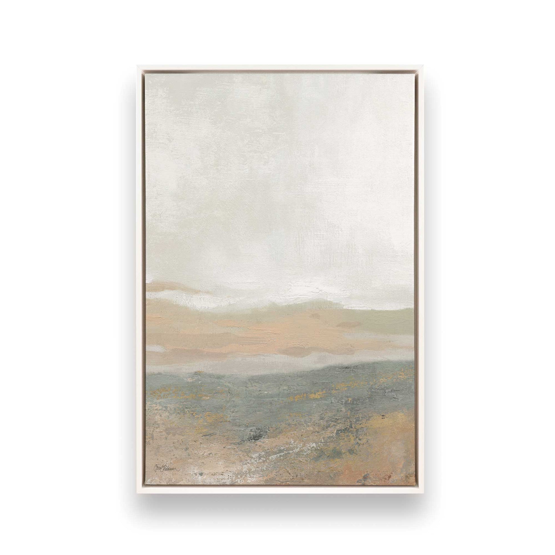 [Color:Opaque White], Picture of art in a White frame