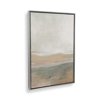 [Color:Polished Chrome], Picture of art in a Polished Chrome frame at an angle