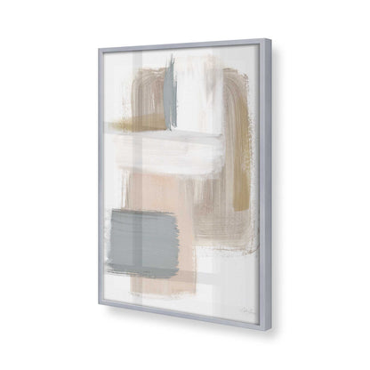 [Color:Polished Chrome], Picture of art in a Polished Chrome frame at an angle