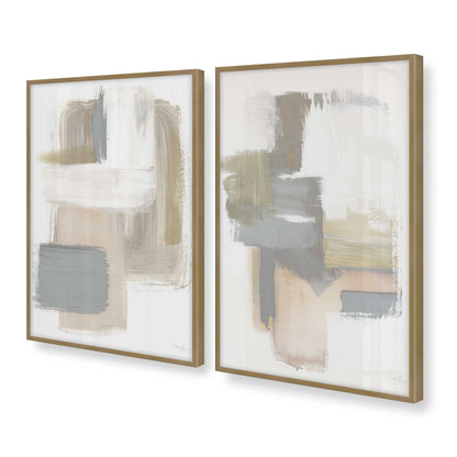 [Color:Brushed Gold], Picture of art in a Brushed Gold frame