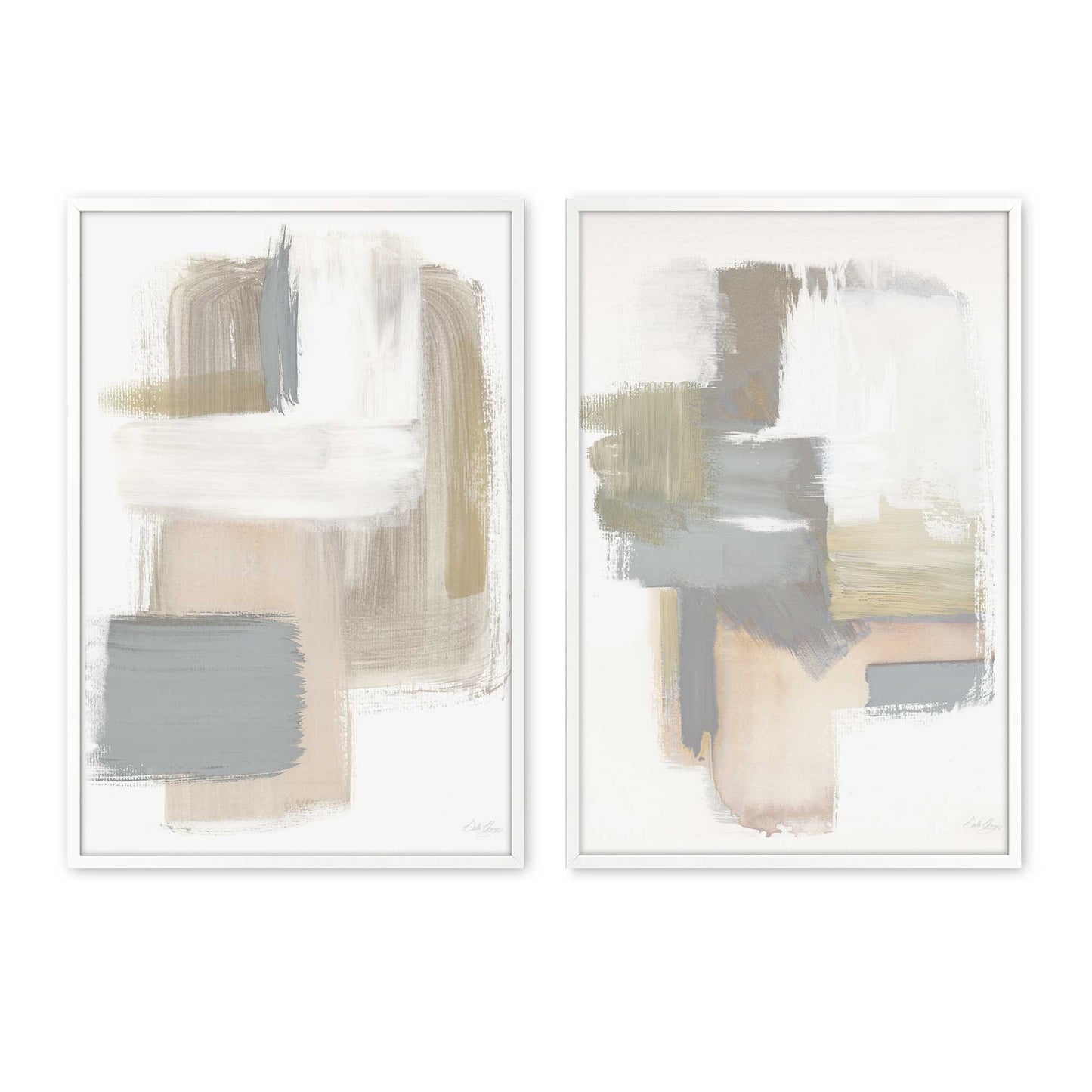 [Color:Opaque White], Picture of art in a Opaque White frame