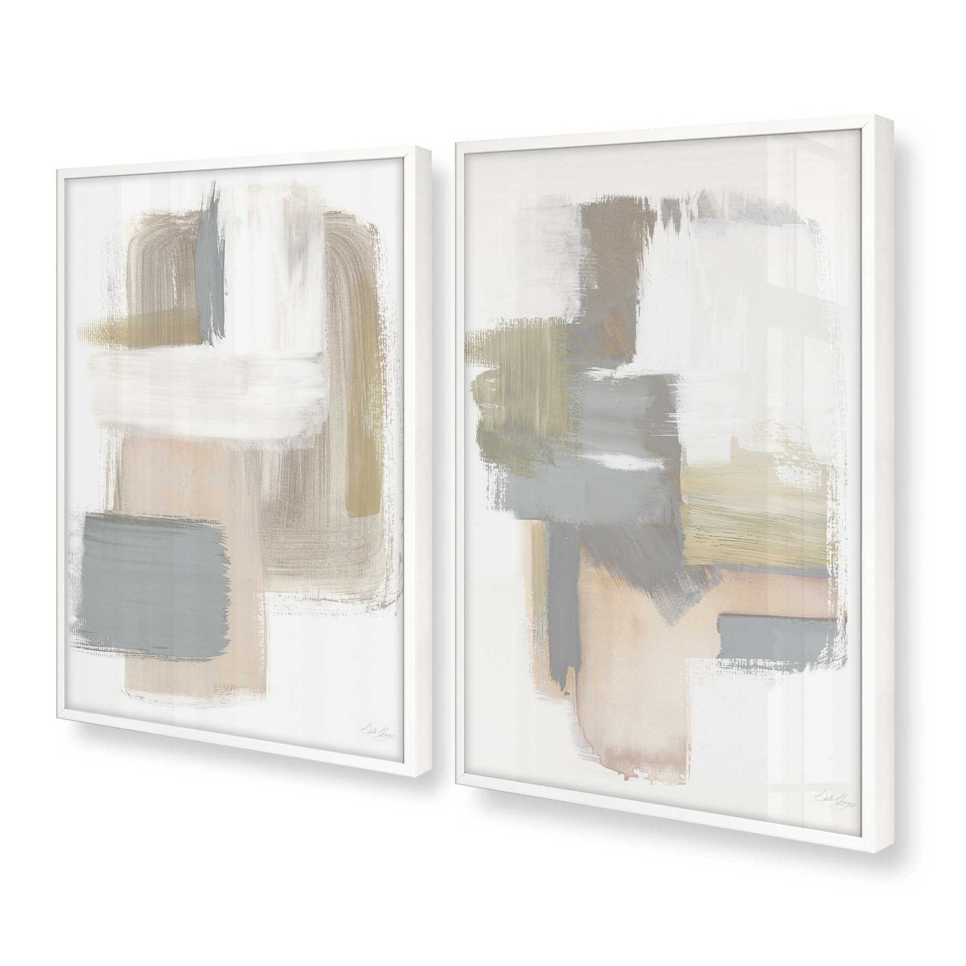 [Color:Opaque White], Picture of art in a Opaque White frame