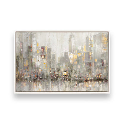 [Color:Opaque White], Picture of art in a White frame